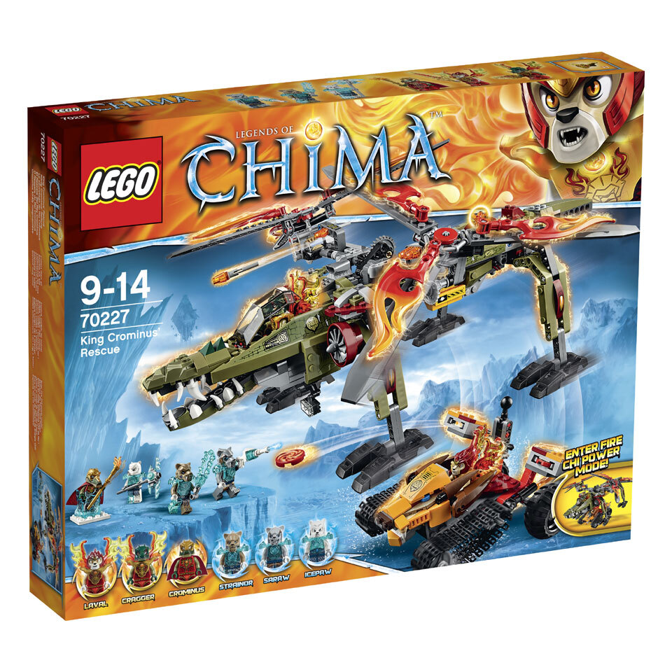 lego Legends of Chima Redding Van Koning Crominus 70227