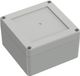 TRU COMPONENTS TC-10860512 Boîtier universel 105 x 105 x 60,10 Polycarbonate Gris clair 1 pièce(s)