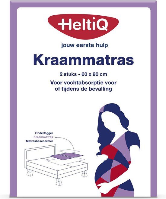 HeltiQ Kraammatras - 60x90cm - Super Plus - 1 stuk(s)
