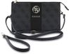 Guess Sac à main - 4G Stripe Metal Logo - Bandoulière amovible - Noir