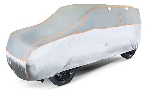 WALSER Auto hagelbescherming dekzeil Basic SUV XL - grijs-zilver