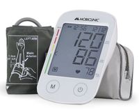 Mobiclinic TX-01 - Bloeddrukmeter Bovenarm - Met hartslagmeter - 22-30 cm Manchet - Automatisch - LCD-scherm - 4x30 meetgeheugen - Medisch Gecertificeerd - Wit