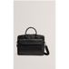 Ted Baker Sac porte-documents en PU avec détail de barrette cravate Noir