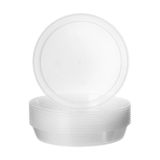 Garronda Ronde Bloempot Onderzetter – 10 stuk – Transparant - ⌀ 11cm H=1,8cm - GD-NIC-PotBase108