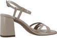 Tamaris - Dames - Sandalen met hak - Beige - Maat 38