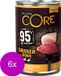Wellness Core Grain Free 95 400 g - Hondenvoer - 6 x Kip&Eend&Wortel