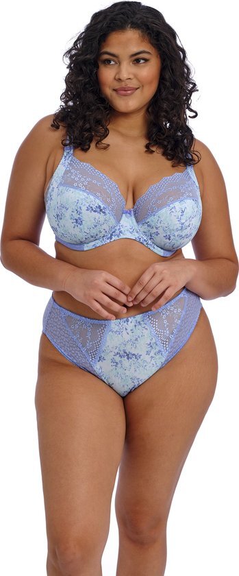 Elomi LUCIE UW PLUNGE BRA Dames Beha - Cornflower - Maat 85G