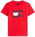 Tommy Hilfiger T-Shirt Wavy Flag - Fashion Wear - Kinderen