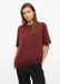 s.Oliver T-shirt Femme Bordeaux Coton Taille 38