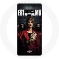 Maniacase Hoesje voor Samsung Galaxy Note 9 La casa de papel Estocolmo