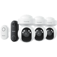 Reolink E540 3-Pack + D340W + Chime