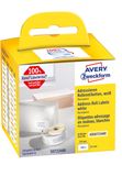 Avery ASS0722400 Étiquettes Rectangulaire Permanent Blanc 260 pièce(s)