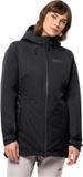 Jack Wolfskin STIRNBERG INS JKT Outdoorjas Dames Zwart S