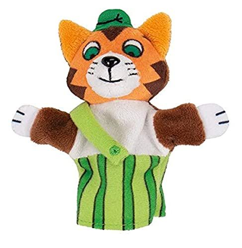 Trötsch Pettersson und Findus Plüsch-Fingerpuppe Findus - Fingerspielpuppe Plüschfigur
