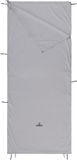 NOMAD® Lakenzak Liner Premium | Grijs | Reislaken 190x80 cm | Incl Hoes