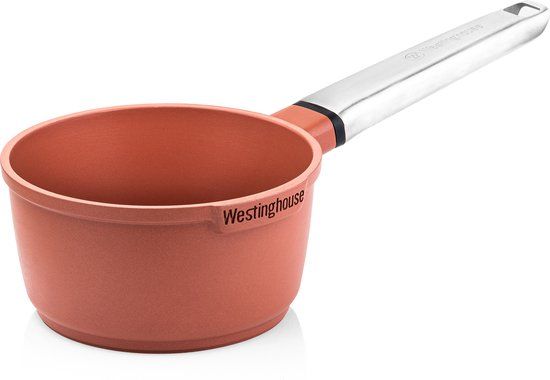 Westinghouse Performance Series Steelpan Inductie - 18cm - Rood - Sauspan - Geschikt voor alle warmtebronnen