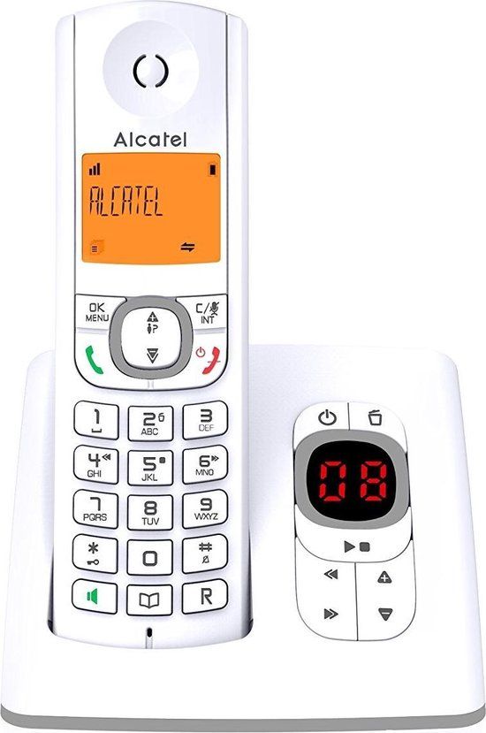 Alcatel F530 Voice FR GRY Grey White/Grey
