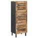 vidaXL Opbergkasten Naturel 40 x 33 x 110 cm Massief Mango Hout