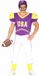 Guirca Fiestas Guirca Quarterback USA paars L (52-54)