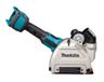 Makita Meuleuse d'angle sans fil 125mm + capot anti-poussière XGT 40 V Max Basic Body