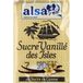 Alsa Vanillesuiker van Isles avec sucre de canne – les 7 sachets, 53 g