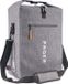 Aqua8 products Sacoche de vélo sac à dos Rolltop avec compartiment pour ordinateur portable - 100 % étanche 3 en 1 sacoche simple sac à dos sac bandoulière - adapté pour vélo électrique - 28 litres - Gris