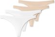 SCHIESSER String ' Serie 95-5 ' beige / multicolore / blanc