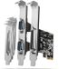 Axagon PCEA-PSN PCIe Adapter chip ASIX AX99100 1x Parallel + 2x Serial + LP