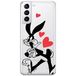 ERT GROUP mobiel telefoonhoesje voor Samsung S21 origineel en officieel erkend Looney Tunes patroon Bugs 002 optimaal aangepast aan de vorm van de mobiele telefoon, gedeeltelijk bedrukt