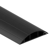 Cablecoach Cable Coach FK1875SW1 Kabelgeleiding voor de vloer, zwart/grijs, 1,0 m