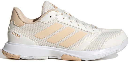 adidas Ligra 8 Dames Indoor Hockeyschoenen Wit Maat 36