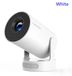 HY300 Pro Projecteur - Native 720p, 290 ANSI Lumens, Android, Bluetooth, Correction Keystone Automatique, Blanc