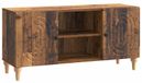 Meuble TV Vieux bois 102 x 34,5 x 50 cm Bois traité