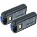 Vhbw 2x Batterie Remplacement Pour Honeywell 318-034-001