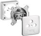 Goobay 71454 Complete set voor 3-gaats antenne, 1 dB, DC-doorgang