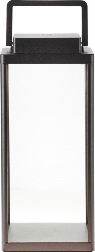 Brilliant Quinn LED Buiten Tafellamp - Zwart Metaal/Textiel - 2W - IP54 - Dimbaar