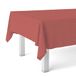 Martina Home Tafelkleed van tafelzeil, rood, 220 x 140 cm