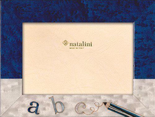 Natalini TITTA BLU 13X18 fotolijst met ondersteuning voor tafel, Tulipwood, blauw, 13 x 18 x 1,5