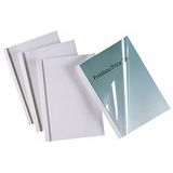 GBC Thermische PVC A4 Bindomslagen Glanzend 4 mm Kleur: wit
