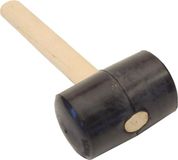 Talen Tools rubberen hamer NR. 8 HARD 1500 gram kopmaat 93x145mm