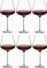 Leonardo Brunelli Verre à vin rouge 770ml - set de 6 verres