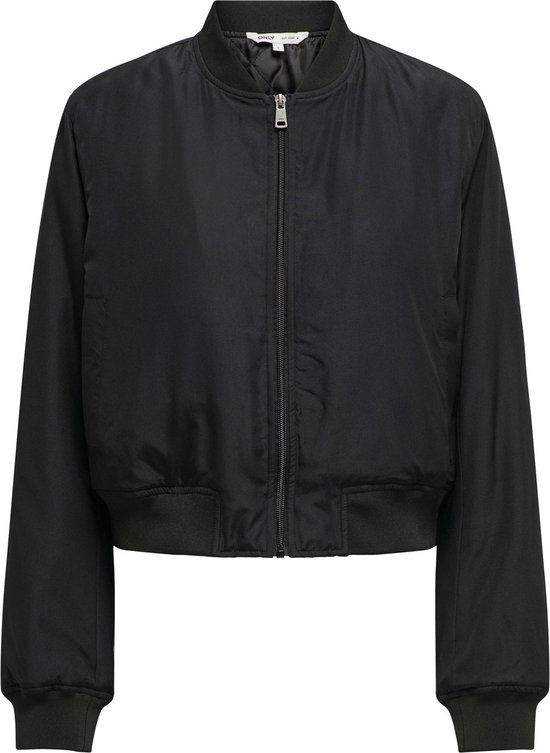 ONLY Alma OTW Bomberjack Vrouwen - Zwart - Maat XS