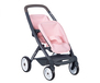 Smoby MC&Q Twin Doll Stroller - Grey/Pink - 3+ Years