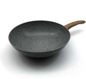 Kitchen Move Inductie wok ONYX Aluminium Gris 28 cm