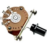 DiMarzio EP 1105 Three-Way Switch for Tele®, B/W Knobs