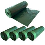 100 WellHome 100 vuilniszakken van gerecyclede materialen, zelfsluitend, 30 liter inhoud
