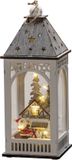 Konstsmide 3270-210 LED-decor Huis Warmwit LED Wit Timer