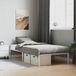 Maison Exclusive - Cadre de lit métallique blanc 107 x 203 cm
