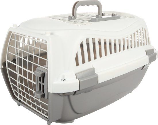 FLAMINGO Reiskennel Globe - Grijs - S - 1.69 kg