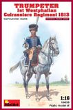 MiniArt 1:16 Trumpeter 1st Westphalian Cuirassiers Regiment 1813 Plastic Model Kit